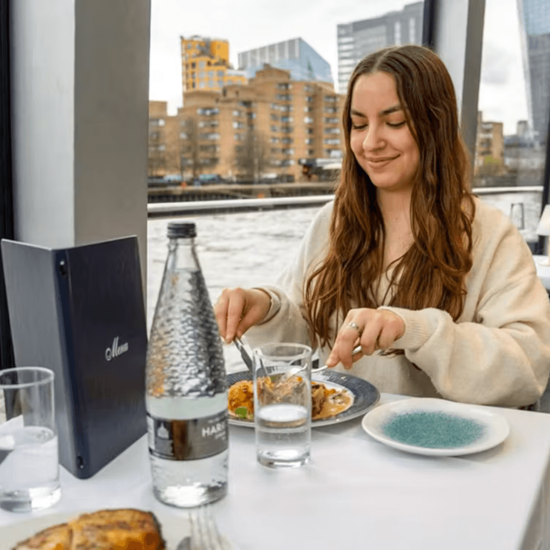 Thames River Lunch Cruise with 2-Course Meal, Coffee & Tea — mobile