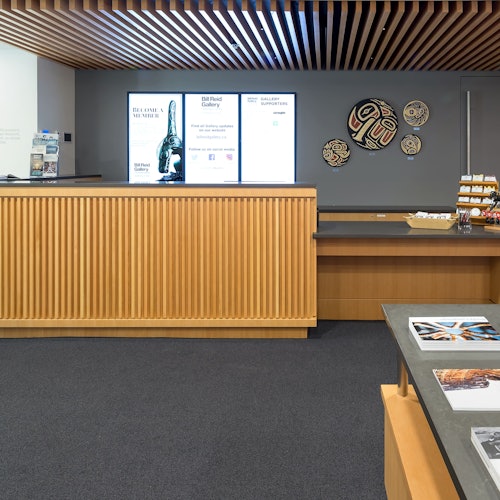 Bill Reid Gallery of Northwest Coast Art: Entry Ticket — gallery 2