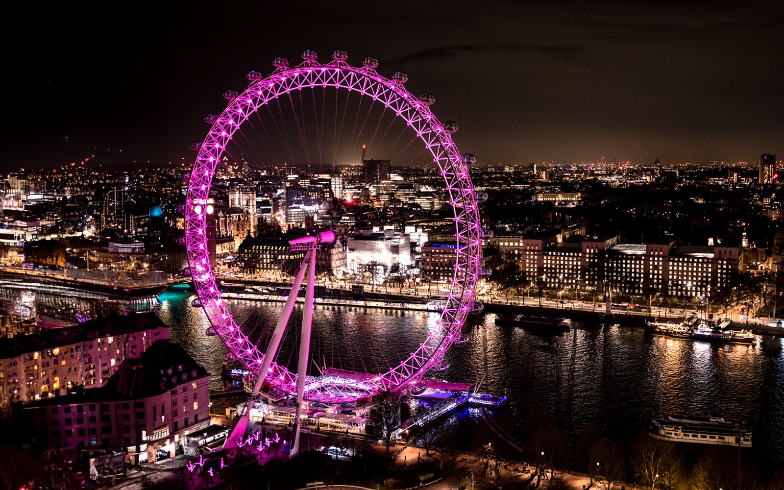 Christmas at the London Eye