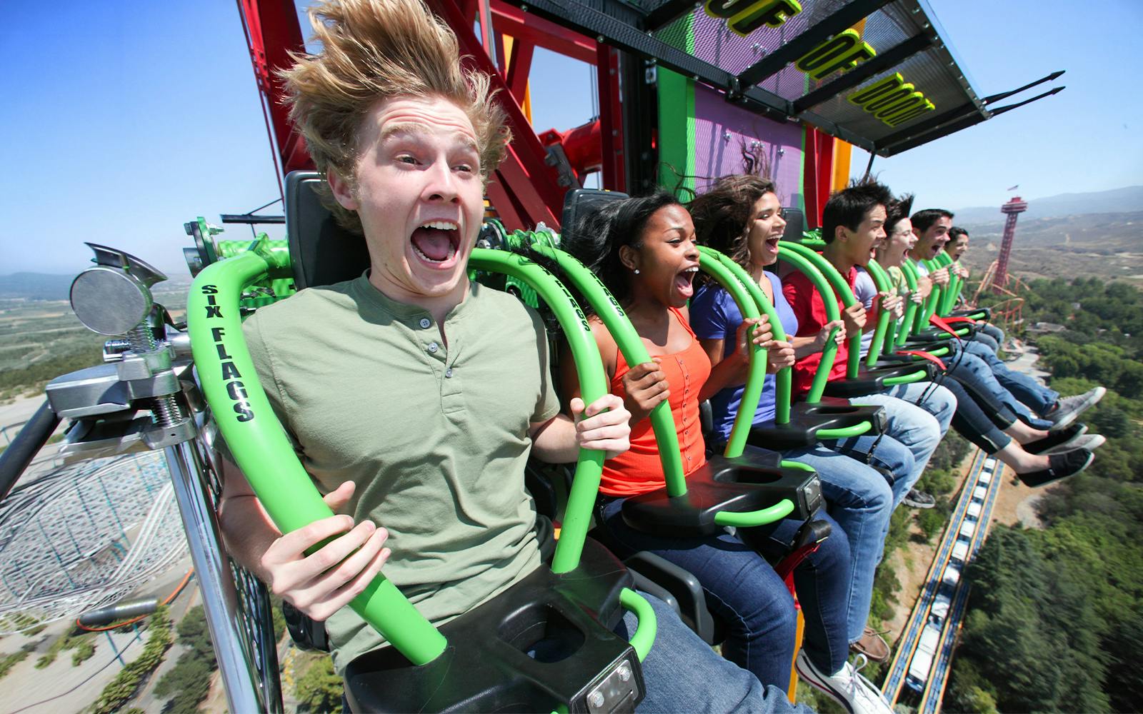 Six Flags Magic Mountain One Day Tickets