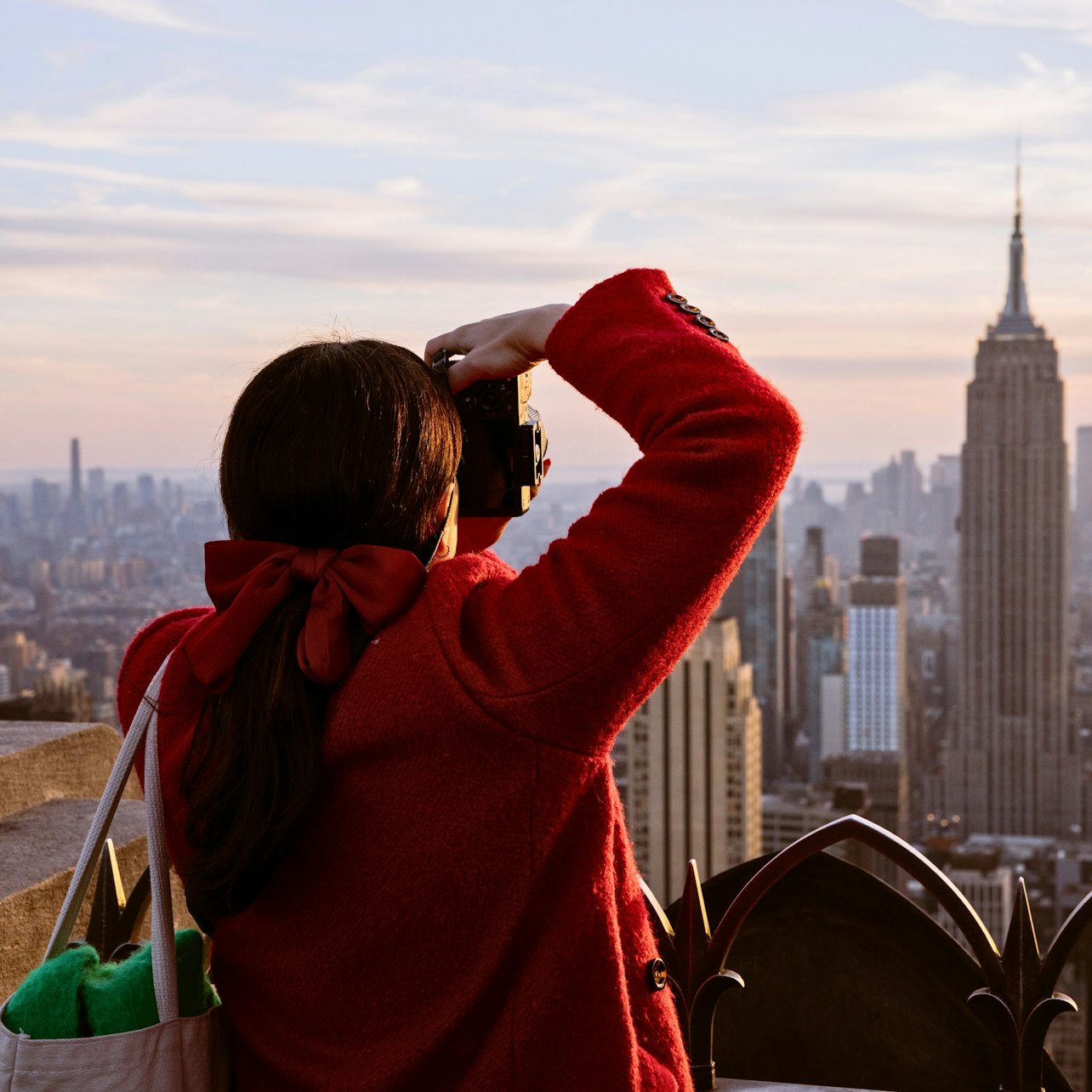 Top of the Rock: General Admission visitor view at Top of the Rock