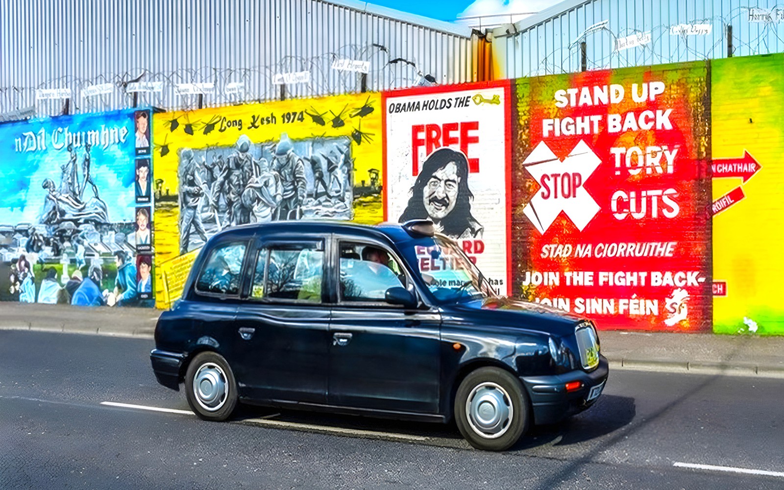 Guided Political Taxi Tour of Belfast — gallery 1