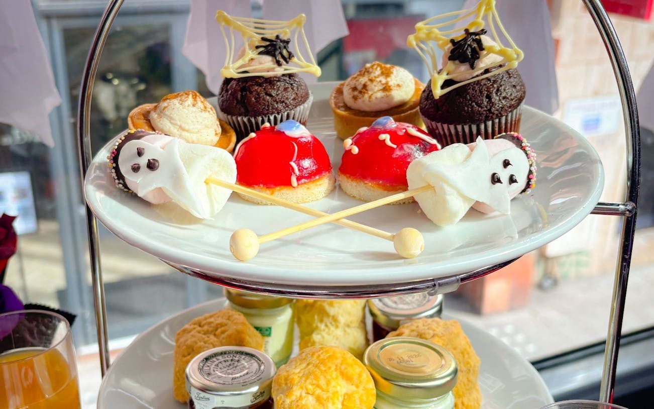 London Halloween Afternoon Tea Bus: Upper Deck - venue or experience setting