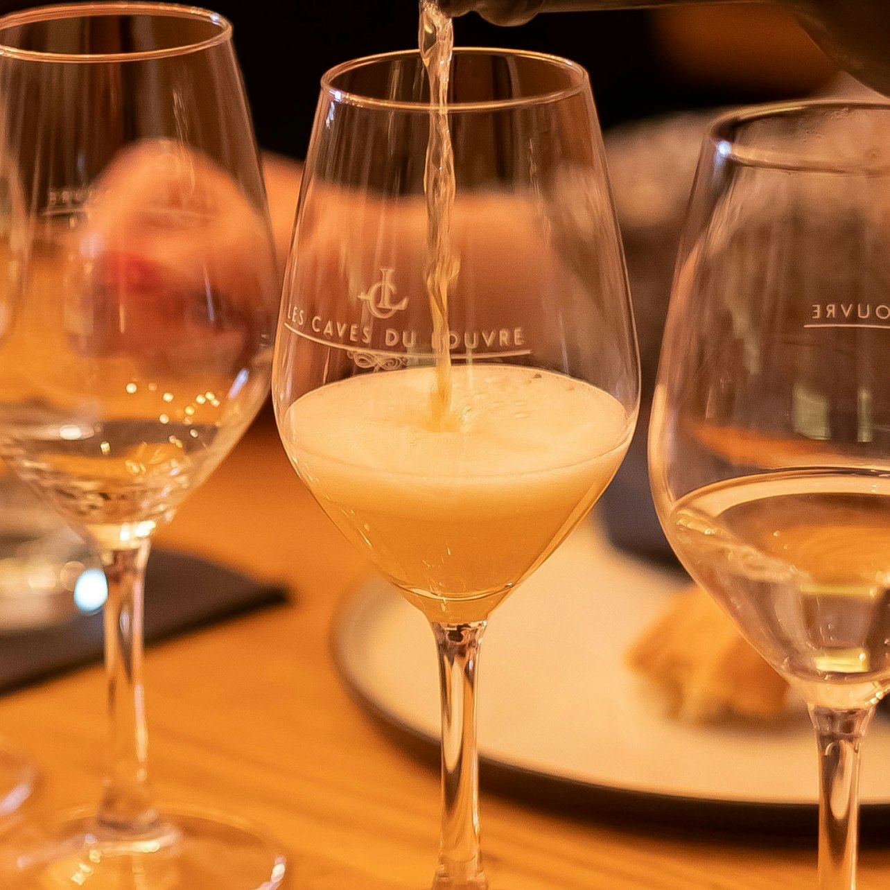 Les Caves du Louvre Cheese & Alcohol Pairing visitor view