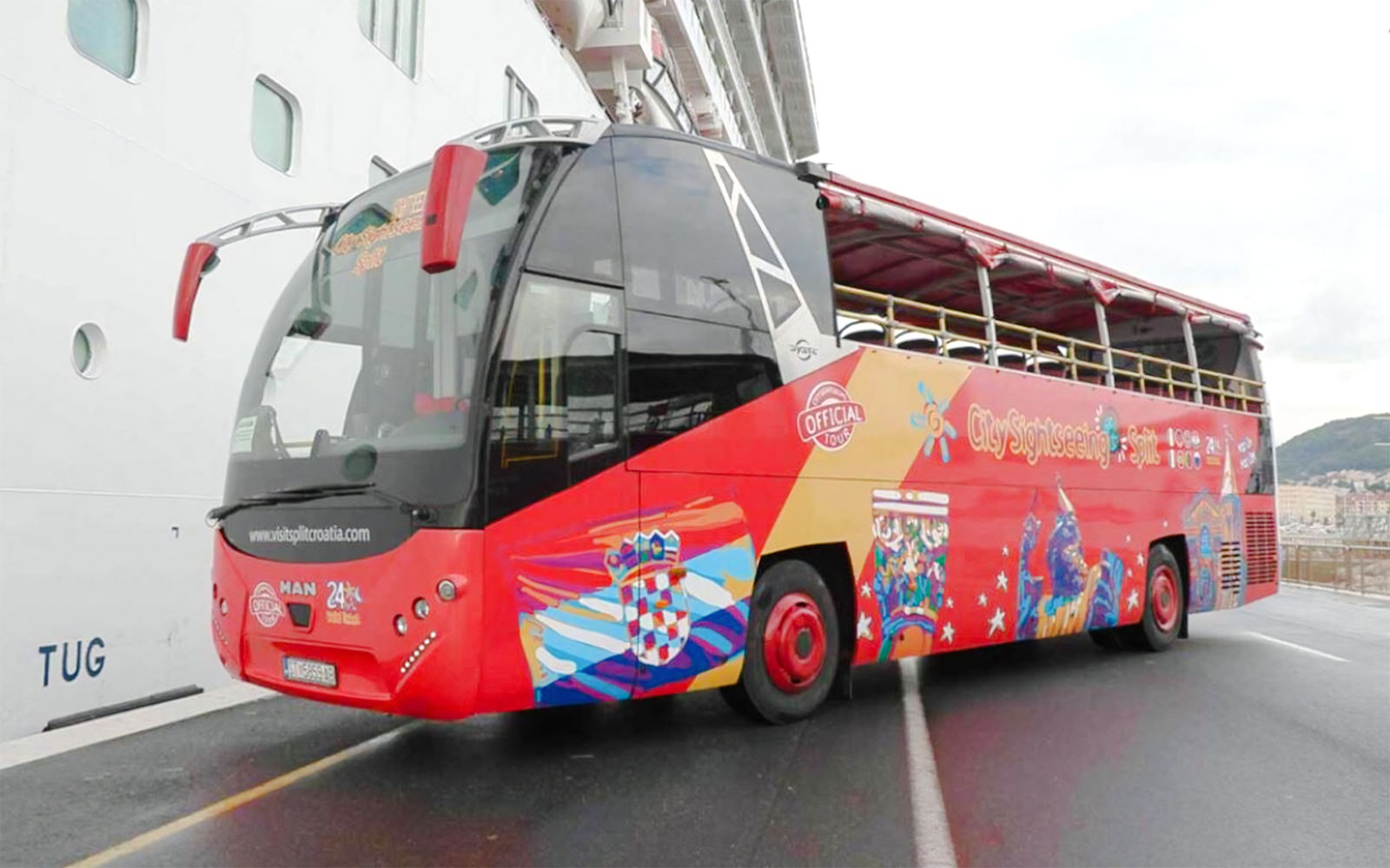 City Sightseeing: Split Sunset Bus Tour with Klis Fortress Tickets — gallery 1