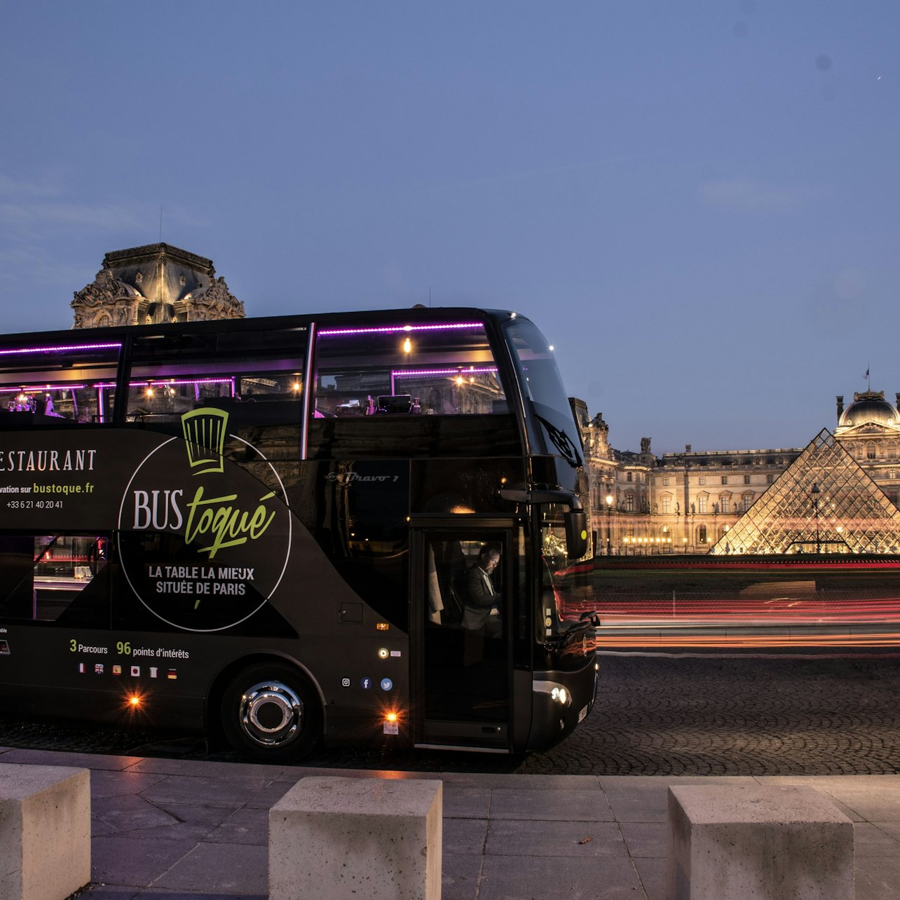 Bus Toqué Paris: 3-Course Dinner Tour tickets at Paris Food Tours