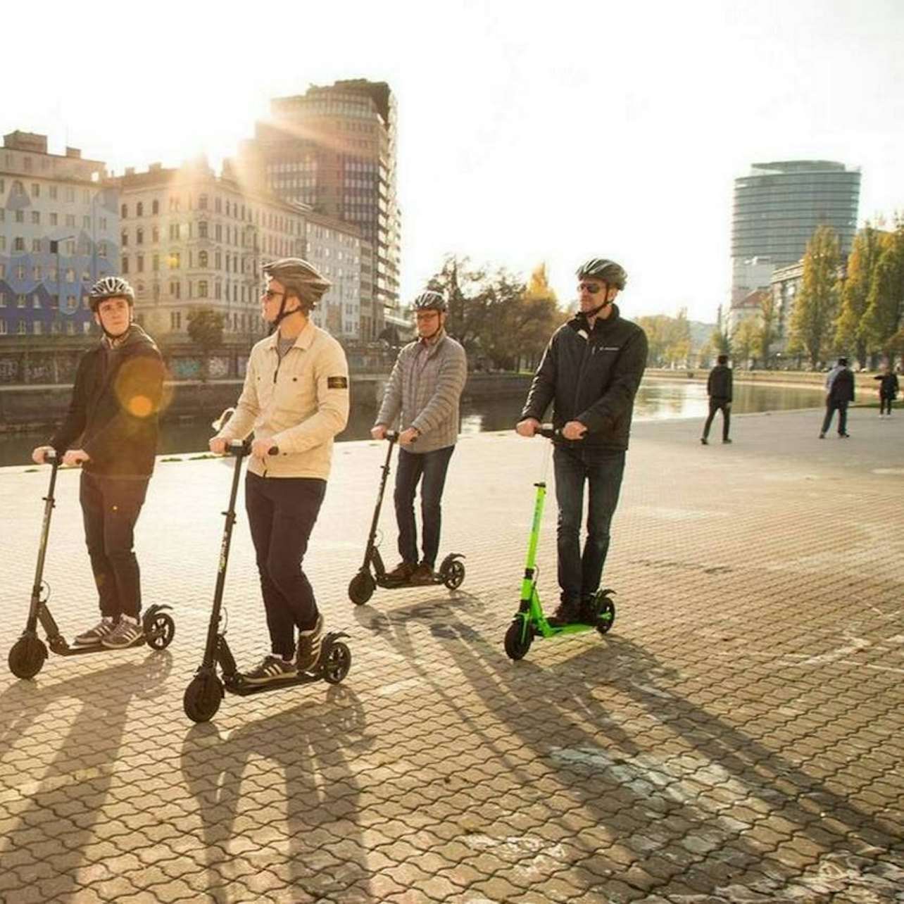Kazimierz Krakow: Guided E-Scooter Tour