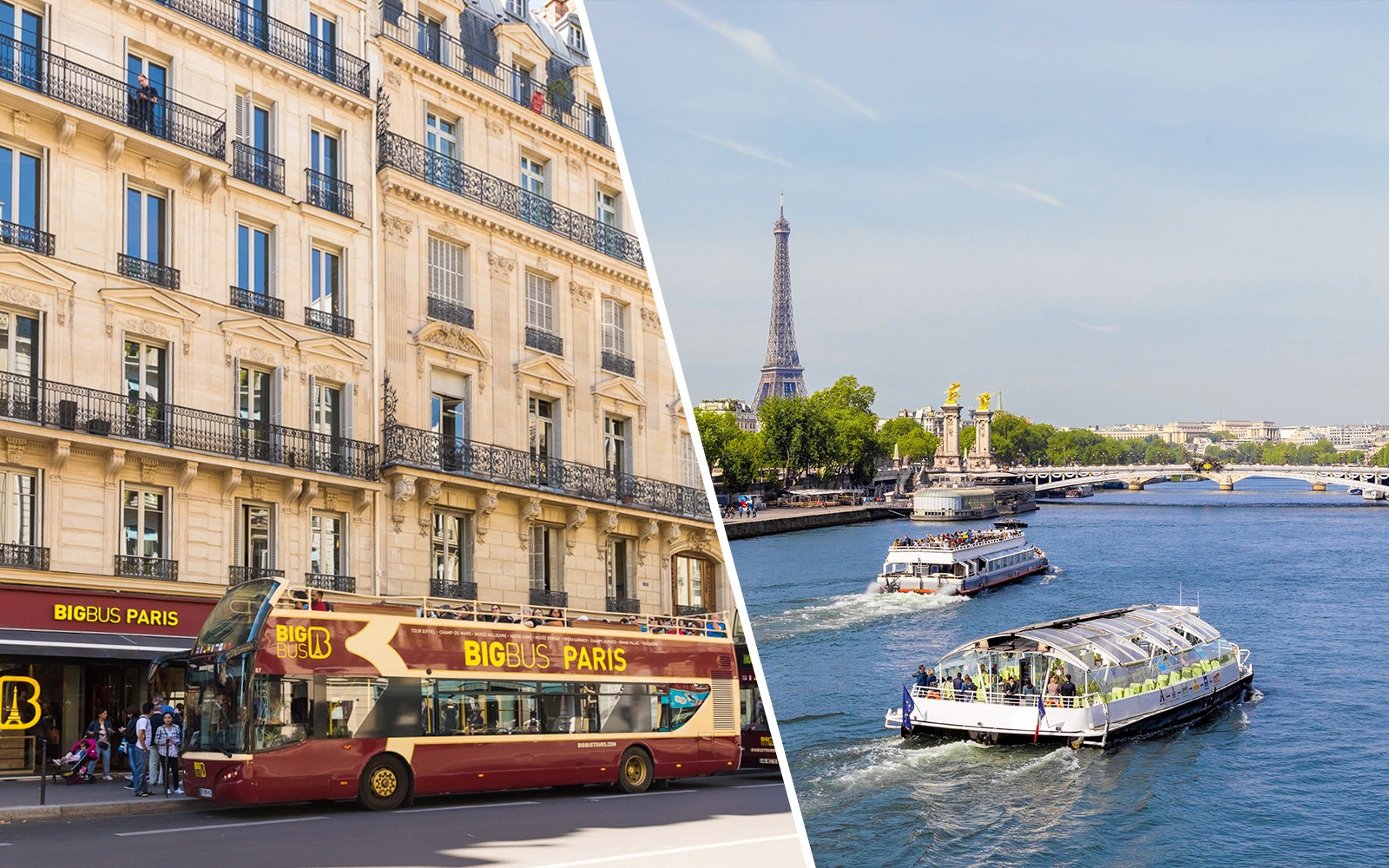 Big Bus: Paris Hop-On Hop-Off Bus Tour + Seine River Cruise — gallery 1