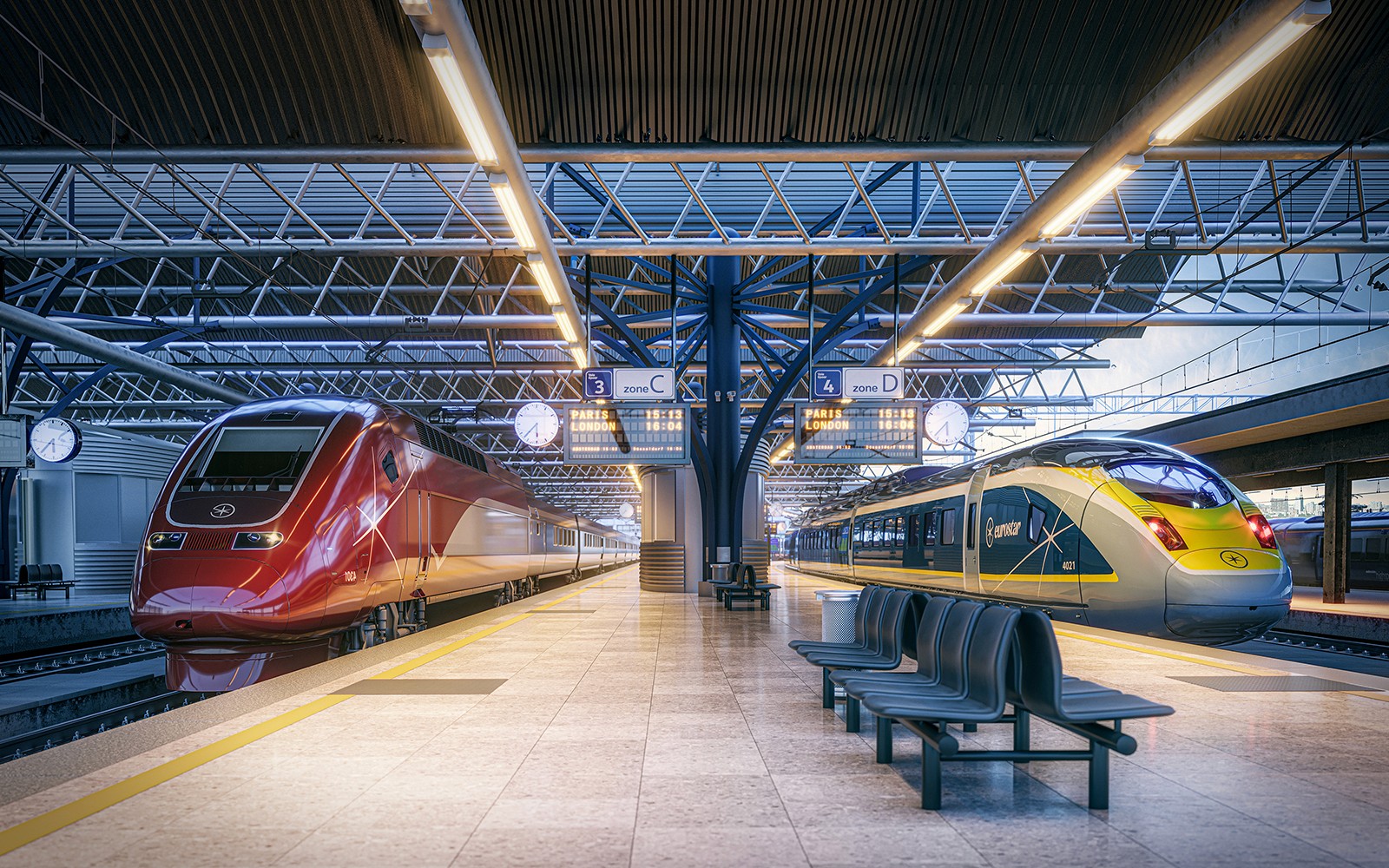 Eurostar Ticket: Between London St Pancras International Station and Paris Gare du Nord