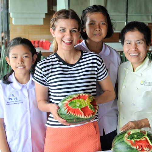 Traditional Thai Fruit and Vegetable Carving Class — gallery 2