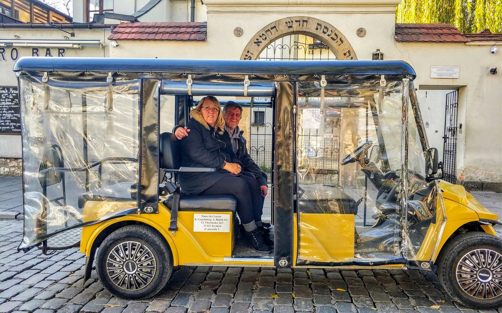 Krakow: Kazimierz Quarter and Former Jewish Ghetto  Sightseeing by Golf Cart: Guided Tour — gallery 2