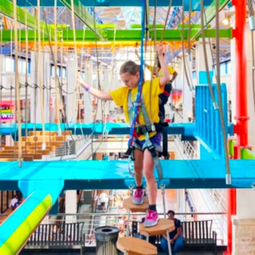 LiggettVille San Antonio: Fast Track + High Ropes Course, Zip Rail & Wall Climb — gallery 2