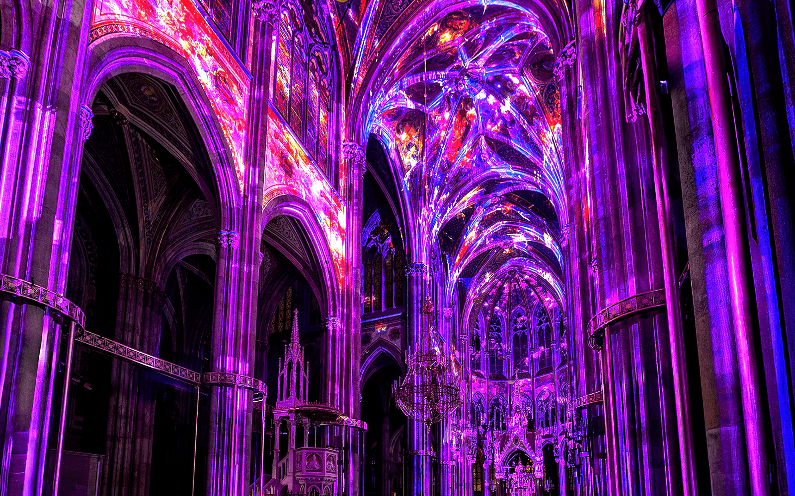 Vienna: Light of Creation Votivkirche