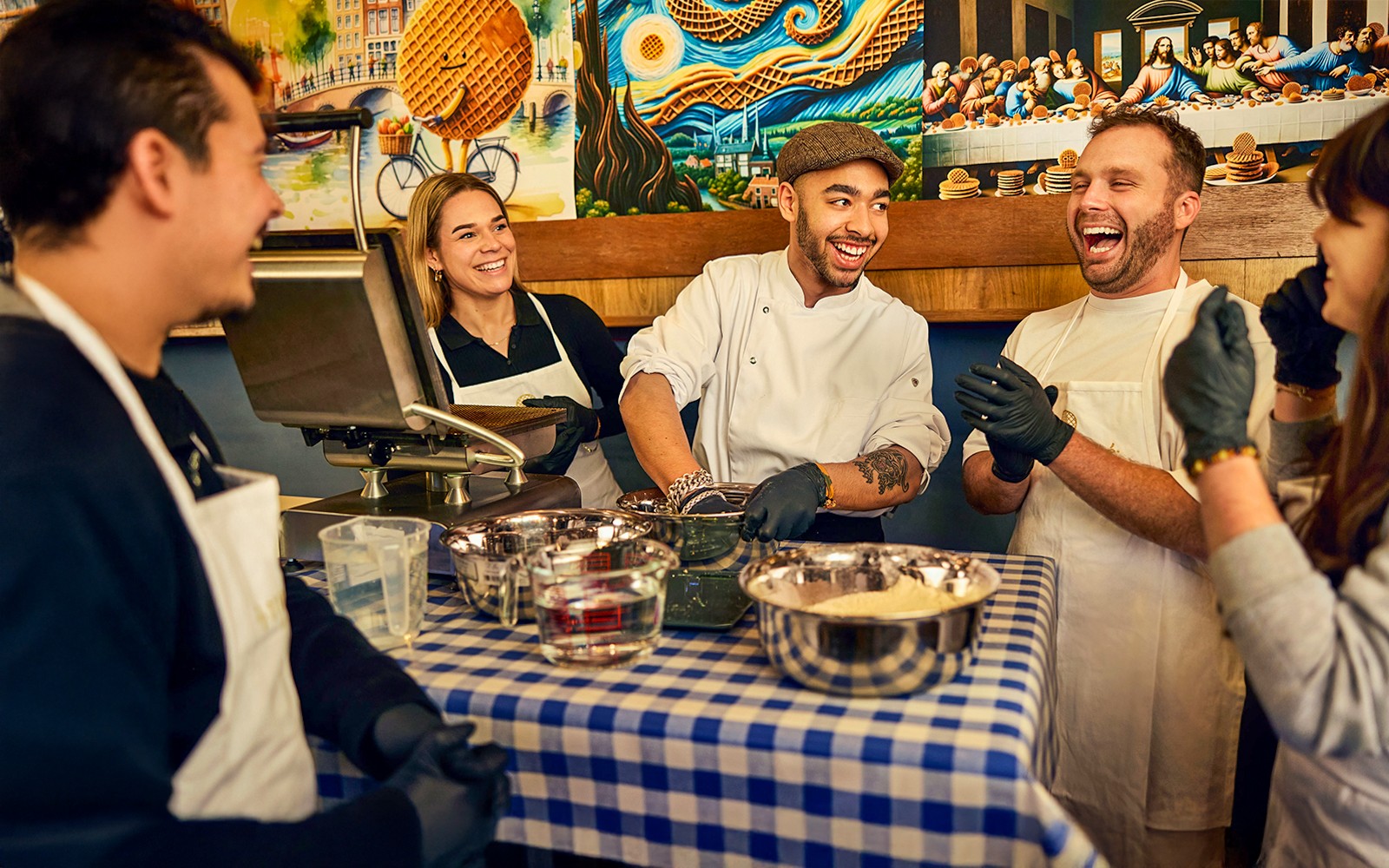 Traditional Dutch Syrup Waffle-Making Workshop — gallery 1