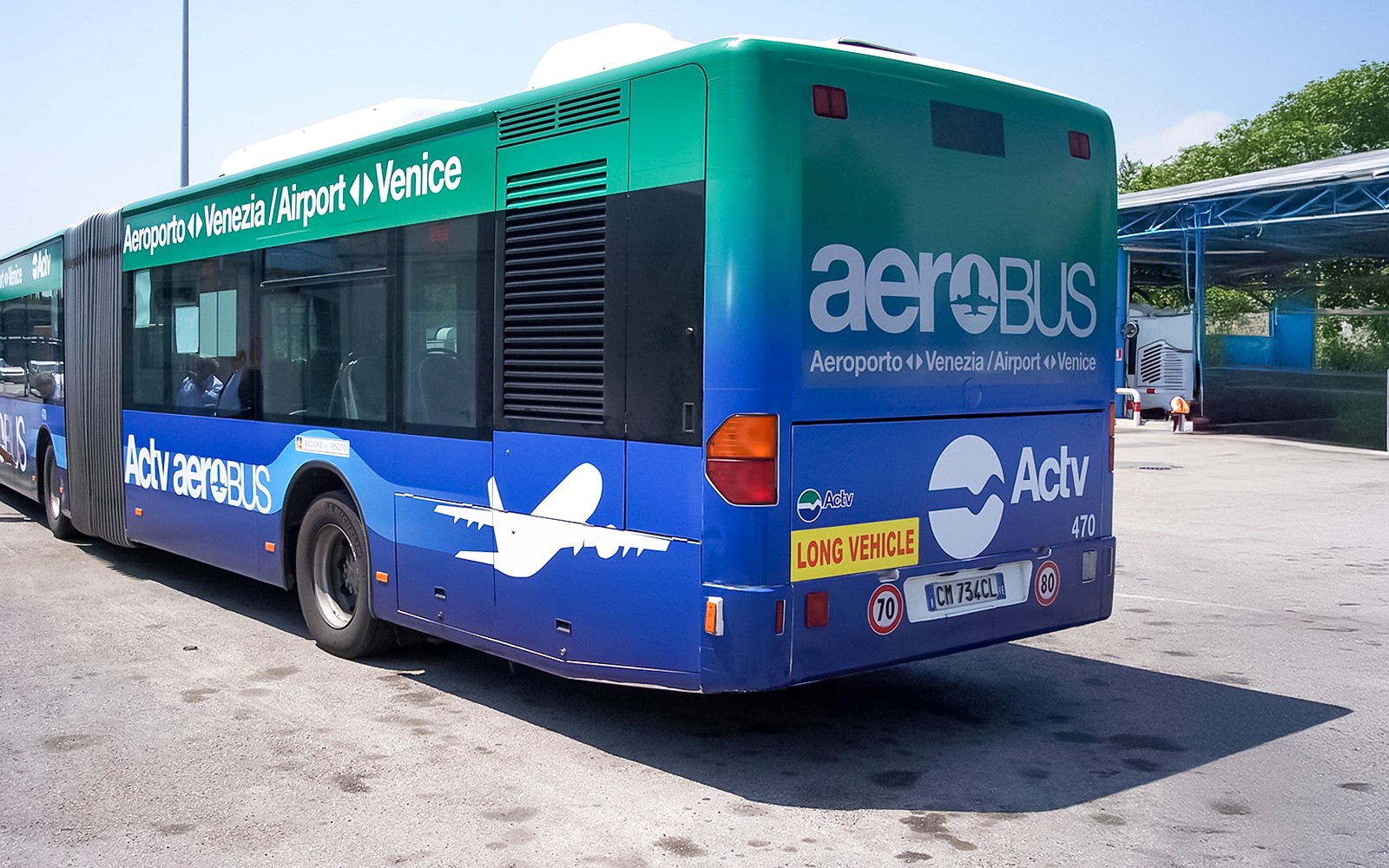 ACTV Aerobus Bus Transfer: Venice Marco Polo Airport to/from Venice Piazzale Roma