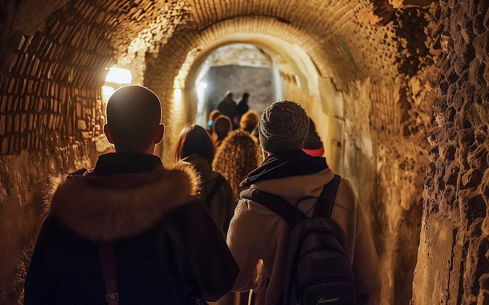 Catacombs of Domitilla and Capuchin Crypt Guided Tour with Transfers
