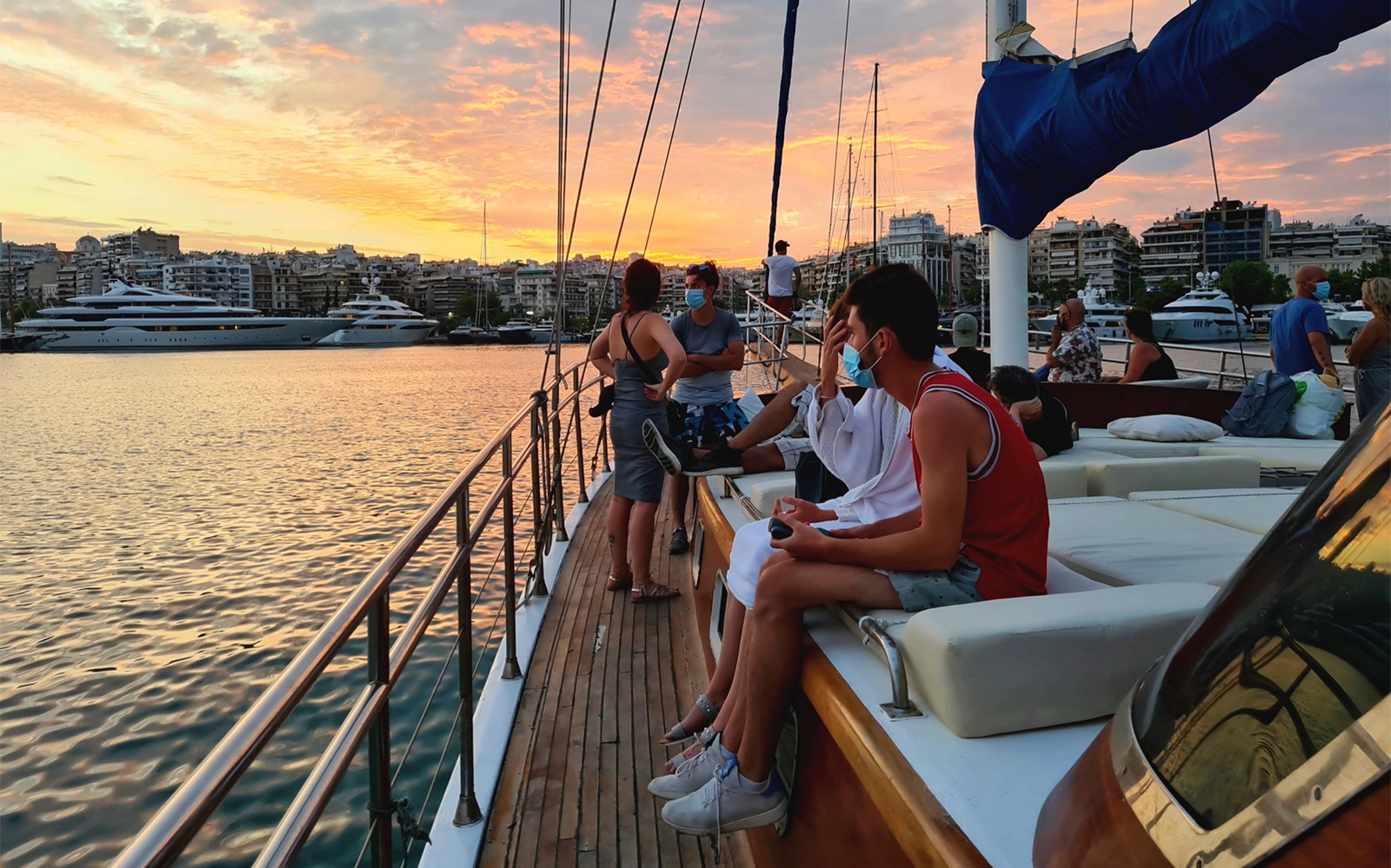 From Athens: Day Cruise to Greek Islands of Agistri, Moni & Aegina with Lunch