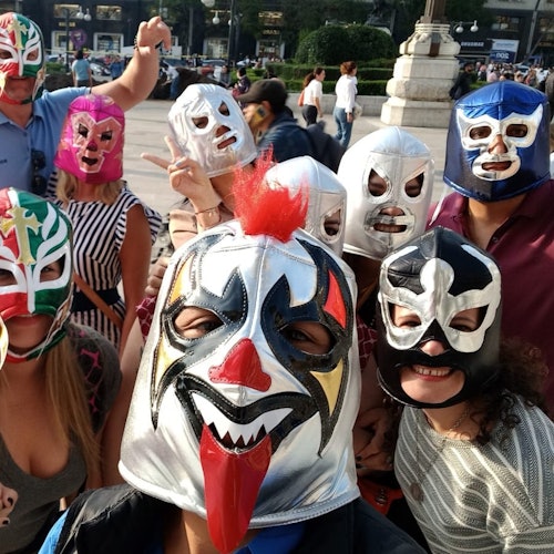 Mexico City: Guided Walking Tour & Tequila Tasting + Lucha Libre Show — gallery 3
