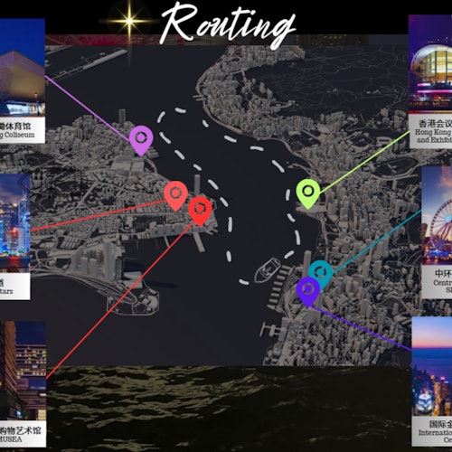 Hong Kong Victoria Harbour: Night Cruise with Unlimited Snacks & Drinks