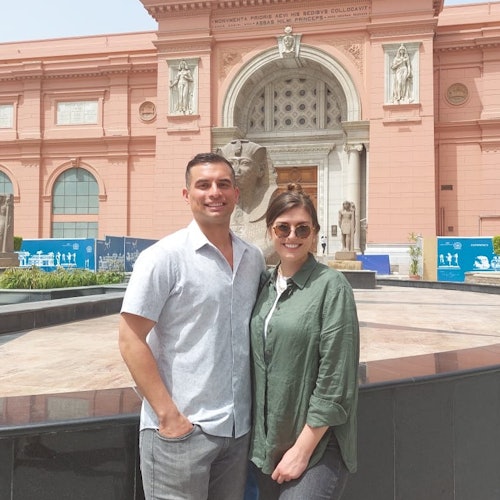 Giza Pyramids, Sphinx & Egyptian Museum: Private Day Tour with Bazaar