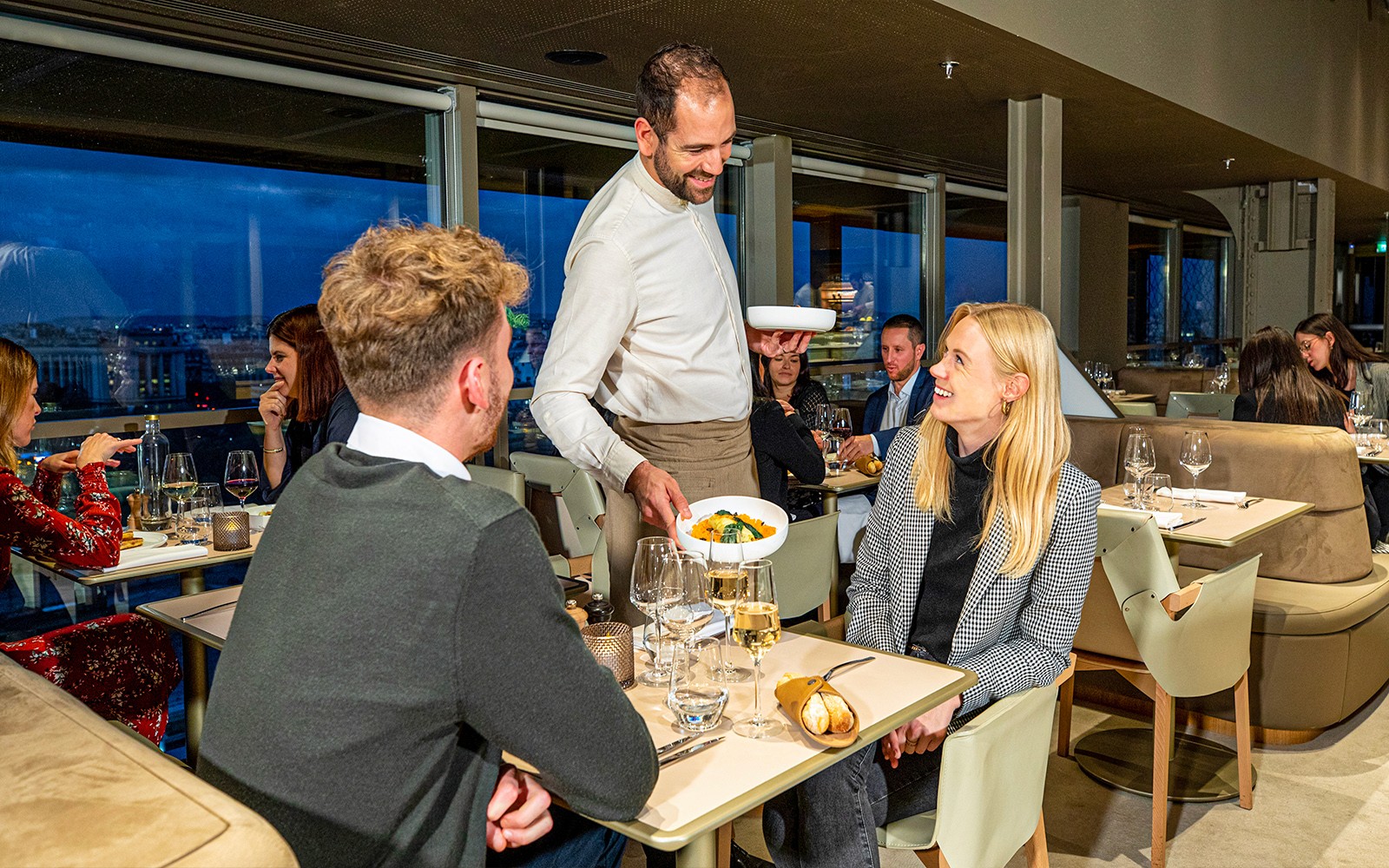 Dinner at Eiffel Tower's Madame Brasserie — gallery 1