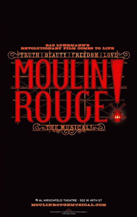Moulin Rouge! The Musical — portrait