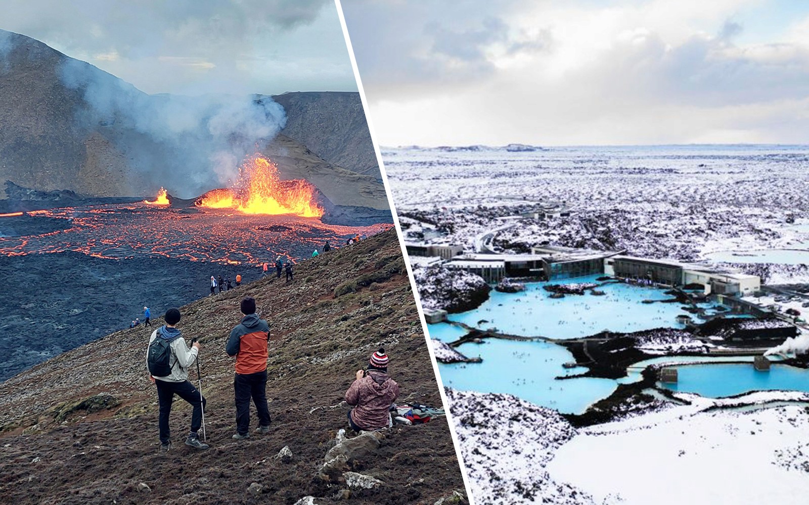 From Reykjavik: Blue Lagoon Admission Tickets + Fagradalsfjall Volcano Day Tour with Transfers — gallery 1