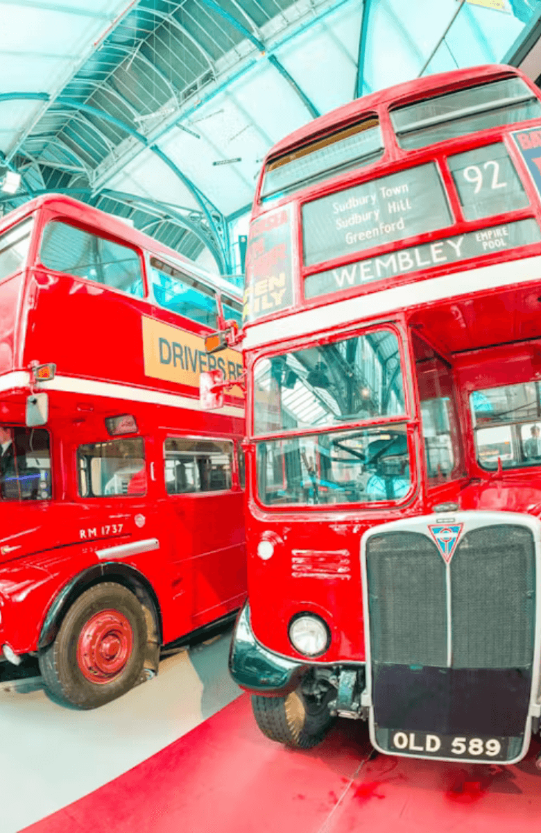 London Transport Museum Tickets — portrait