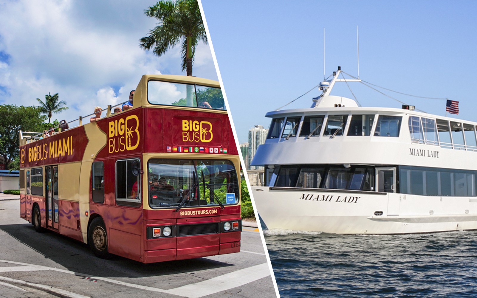 Combo (Save 30%): Miami Bus Tour + Millionaire's Row Cruise Tickets — gallery 1