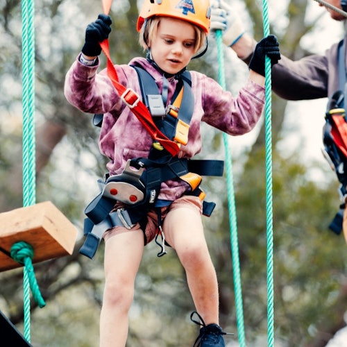 Treetops Adventure Canberra: Junior Ropes Course — gallery 2