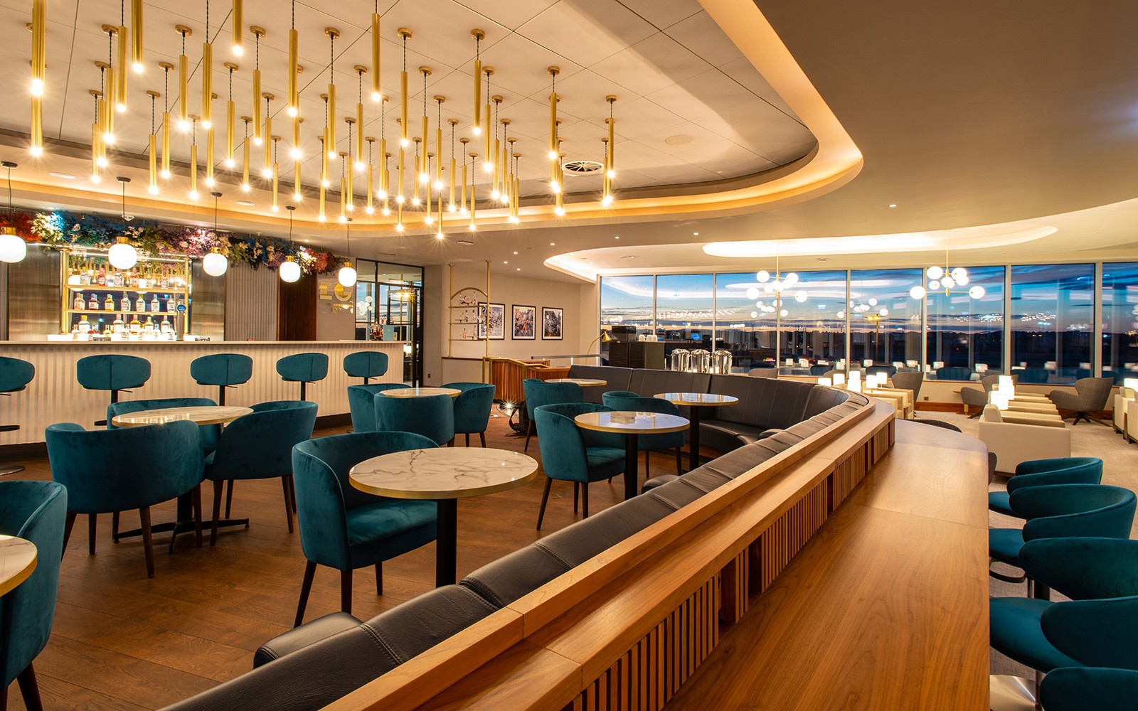 Edinburgh Airport Turkish Airlines Plaza Premium Lounge Departure Hall Access — portrait