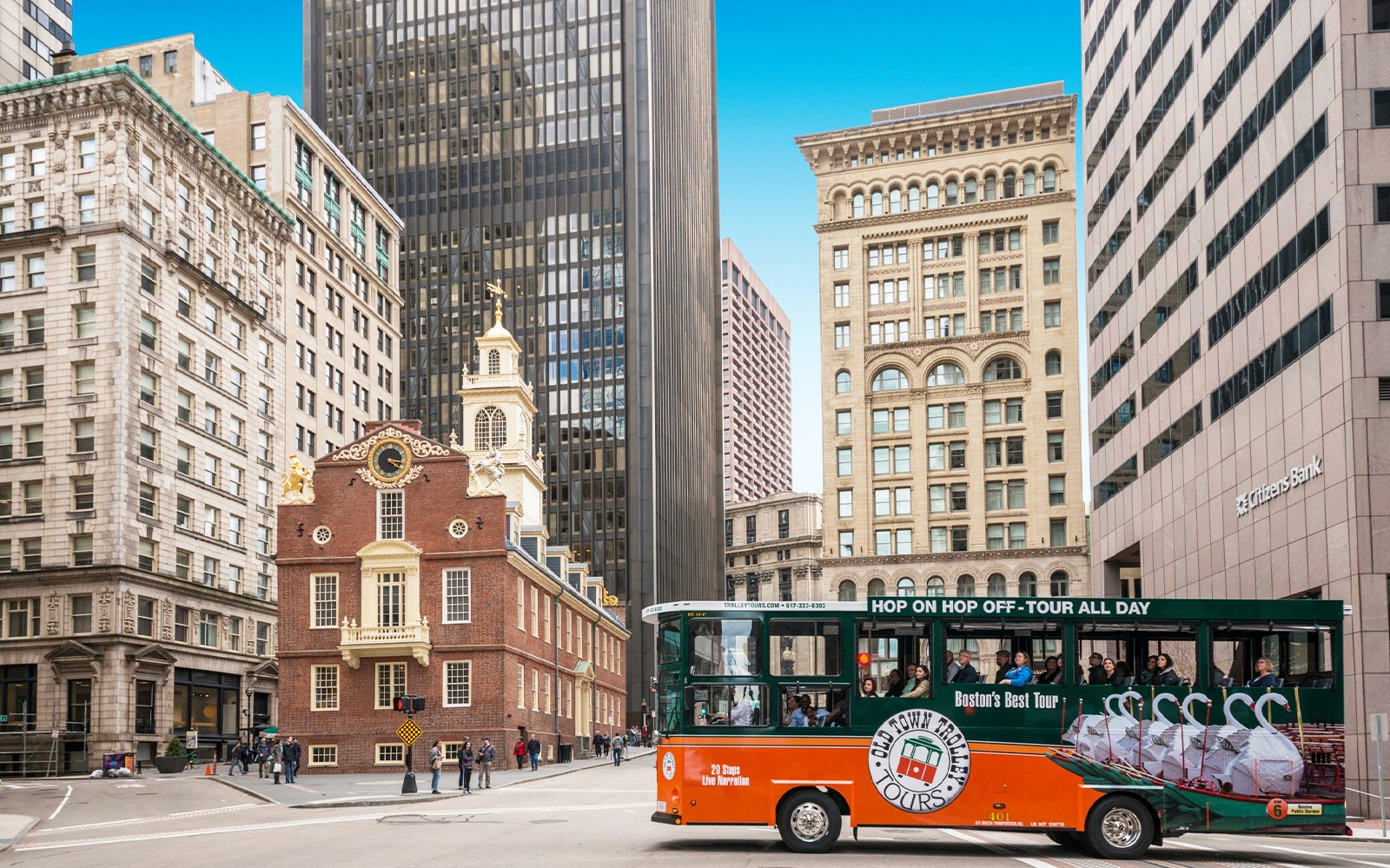 Old Town Trolley Tours: Boston Hop-on Hop-off Bus Tour