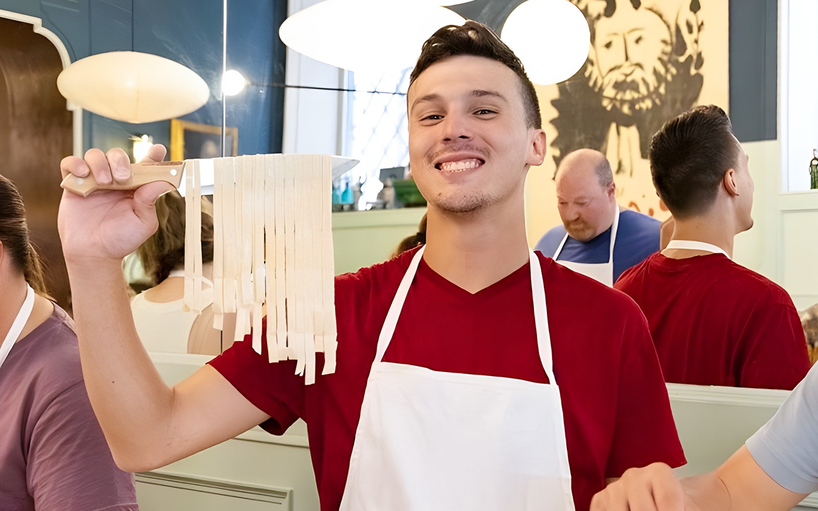 3-in-1 Cooking Class in Rome: Fettuccine, Ravioli & Tiramisù — gallery 5