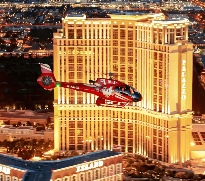 Las Vegas Strip: Helicopter Night Flight Tour