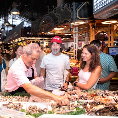 Barcelona: Premium Tapas & Paella Cooking Class