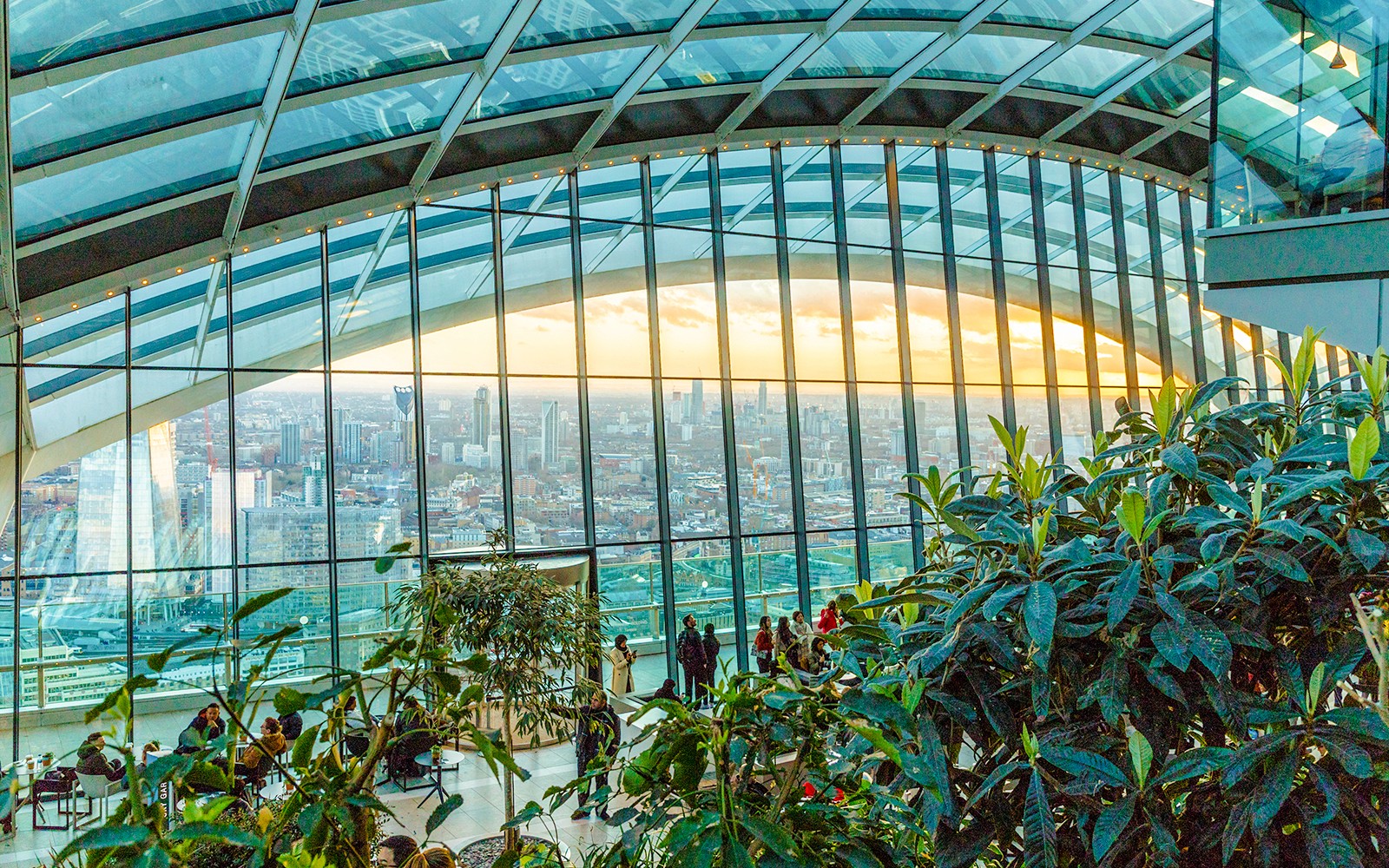 Sky Garden Early Access Tickets with Coffee & Croissant — portrait
