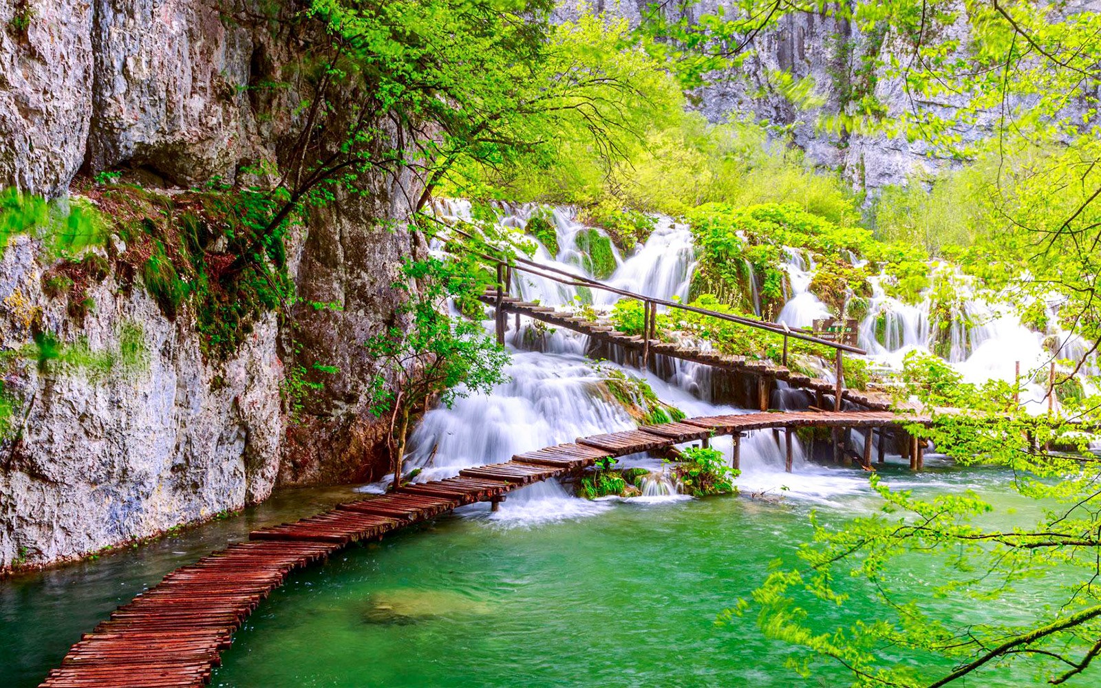 Plitvice Lakes National Park Entry with Panoramic Train & Boat Ride