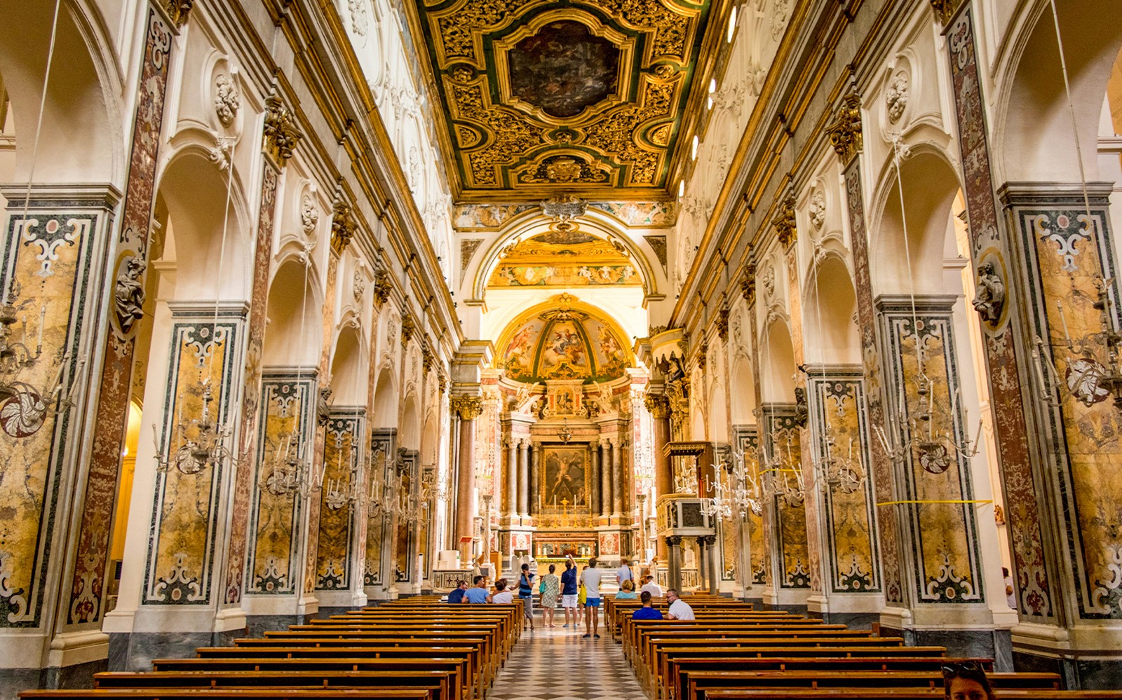 From Naples/Pompeii: Positano, Amalfi & Ravello Guided Tour