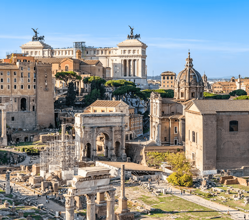 Colosseum, Palatine Hill & Roman Forum with Exclusive Arena Floor Guided Tour