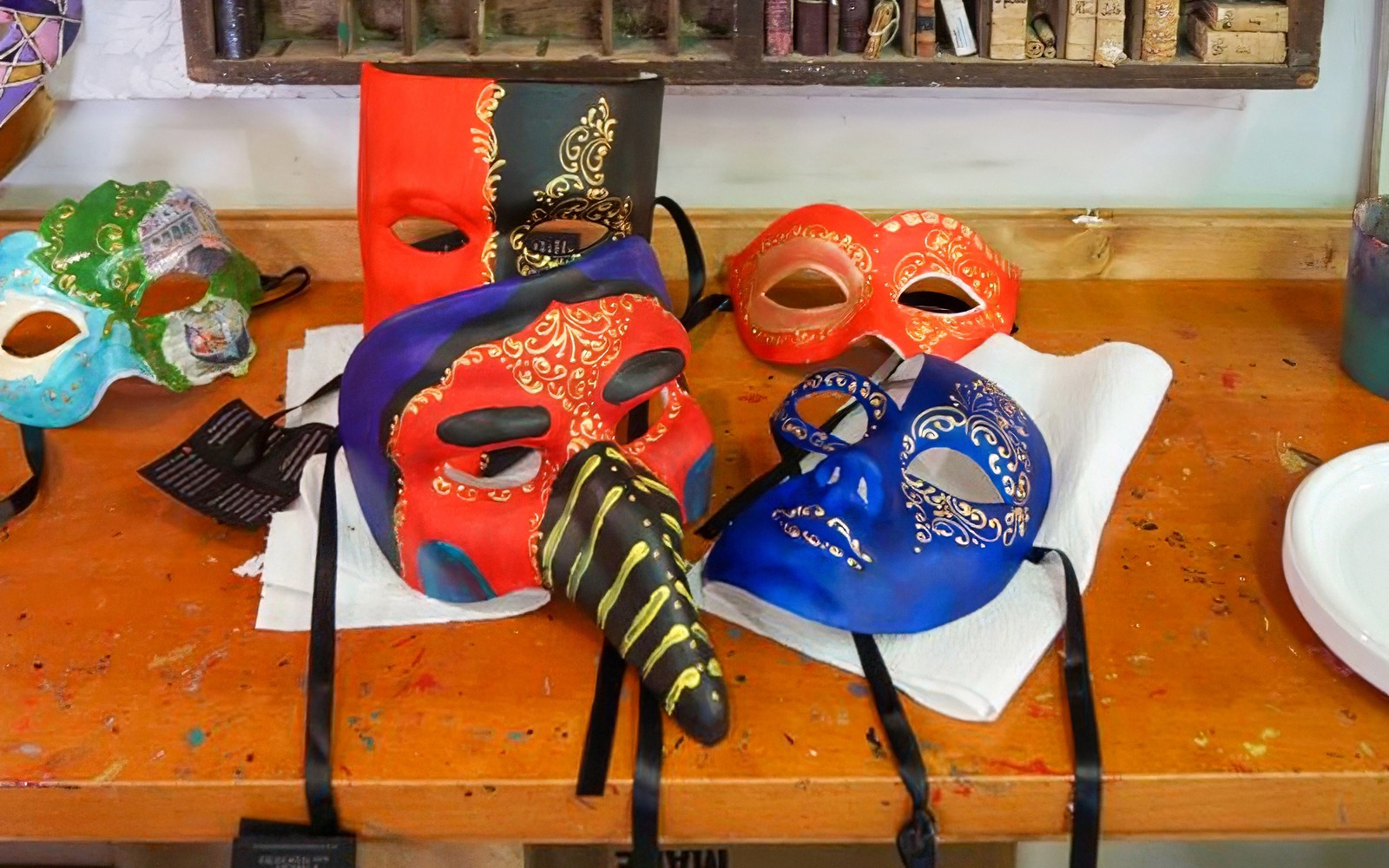 Mask Decoration Workshop in St. Mark's Square
