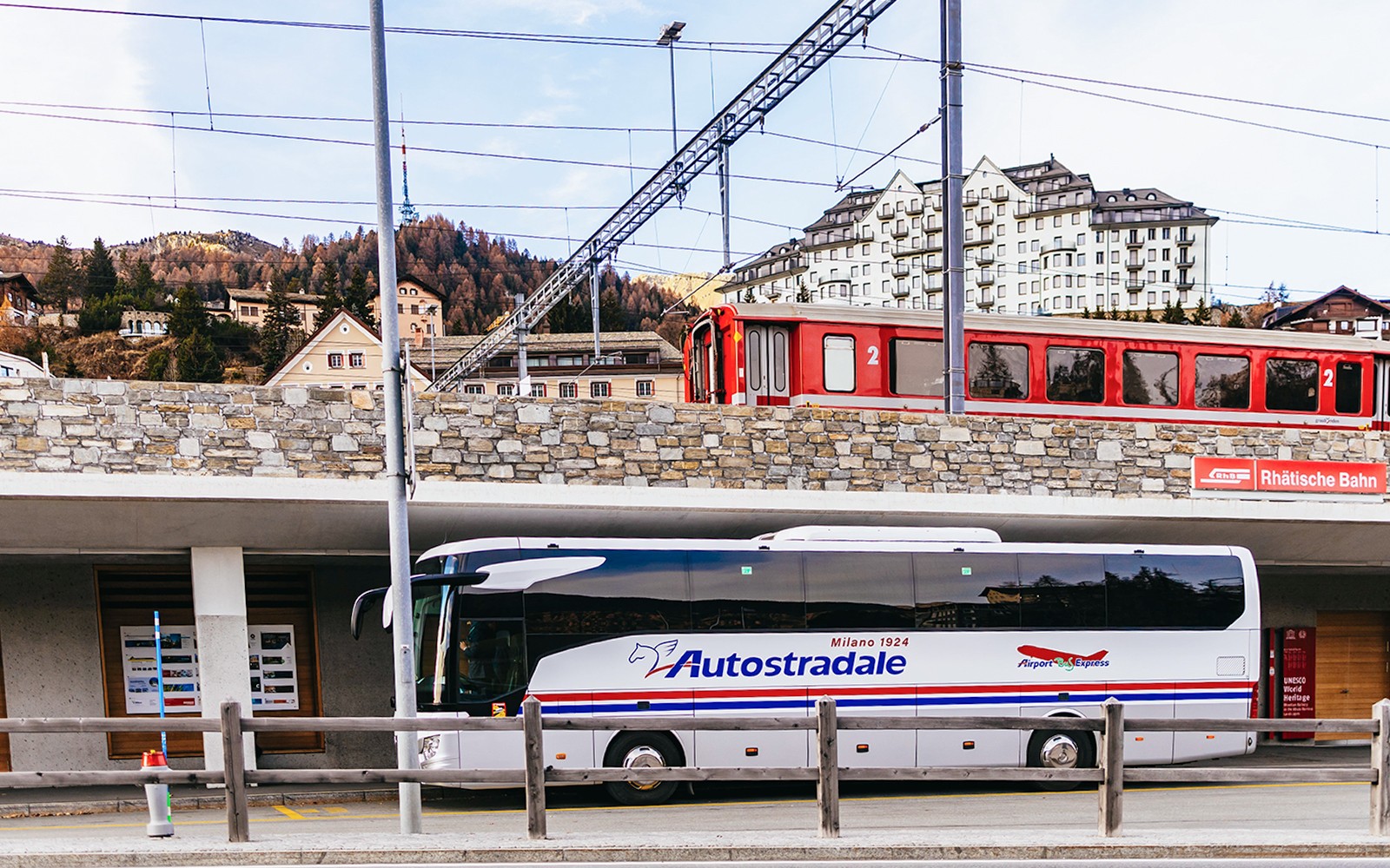 From Milan: St. Moritz-Tirano Day Trip with Lake Como Cruise & Bernina Red Train — gallery 3