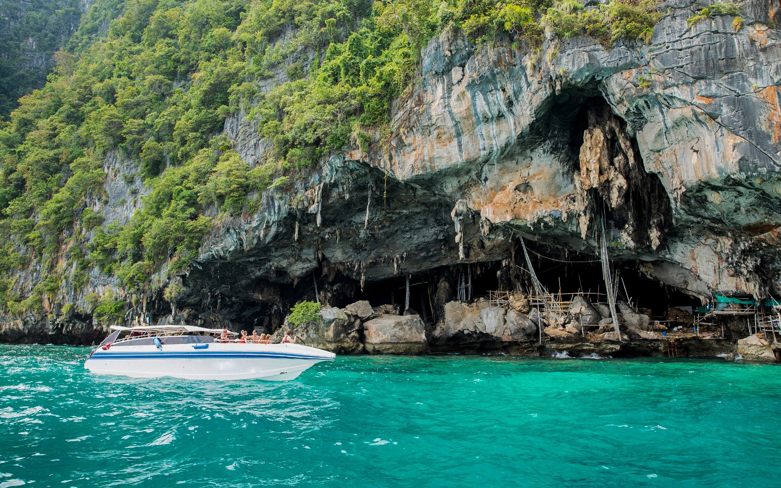 From Phuket: Beat the Crowd Sunrise Tour of Phi Phi Island, Maya Bay & Bamboo Island by Speedboat — gallery 2