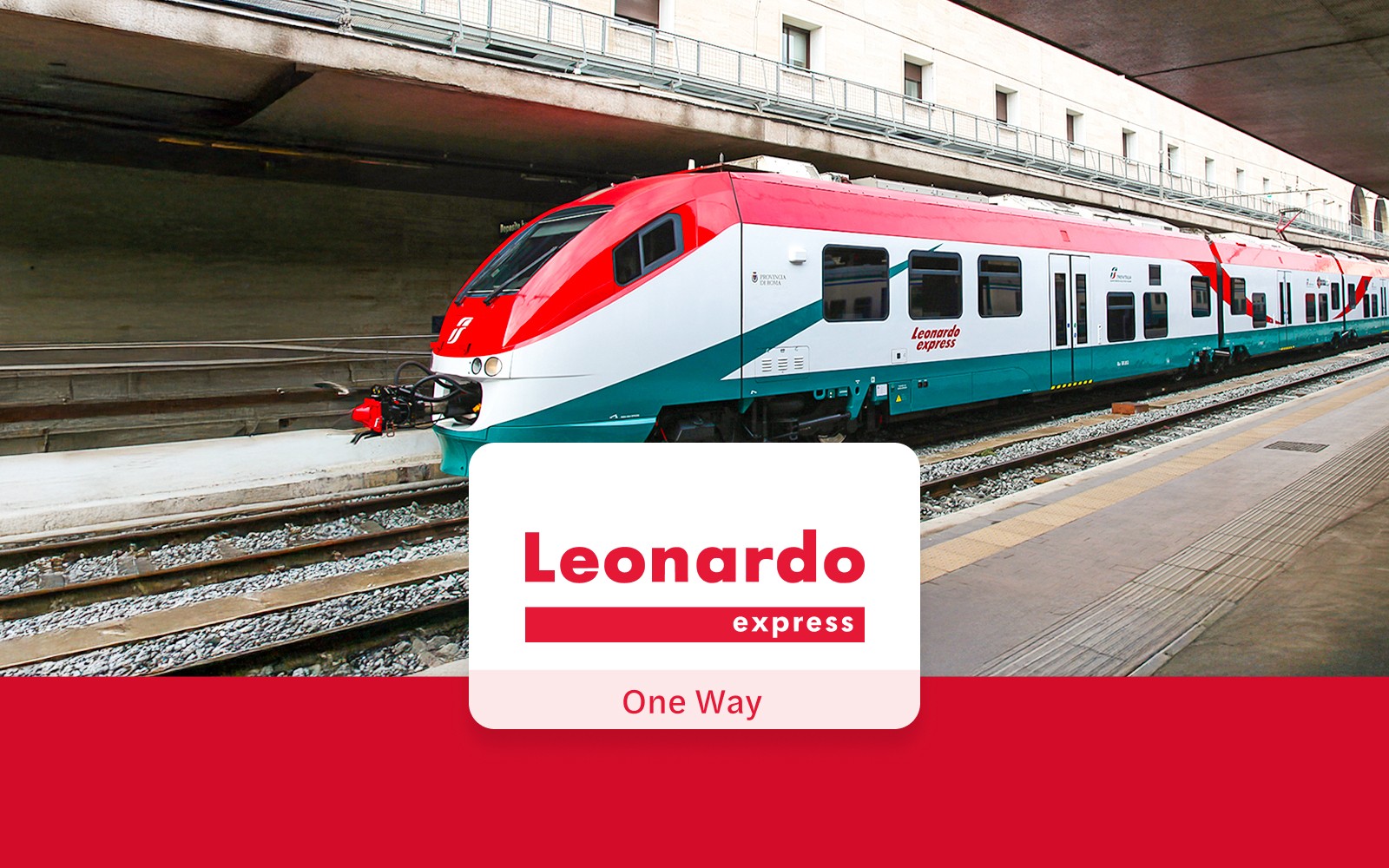 Leonardo Express: One-Way Train Transfers Between Fiumicino Airport & Rome Termini Station