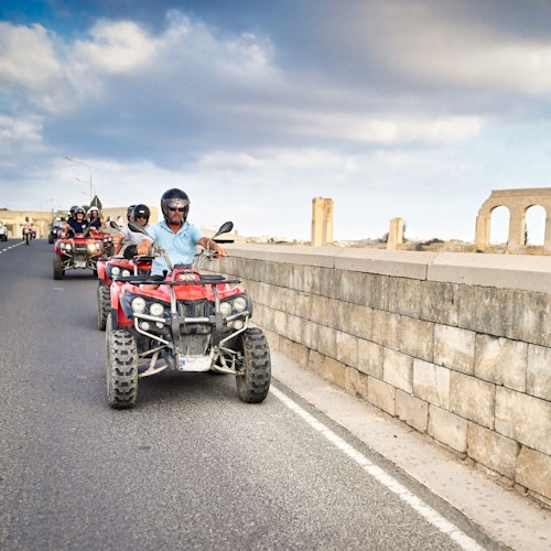 Gozo: Guided Sunset Quad Bike Tour from Malta + Comino Visit + Transfers — gallery 1