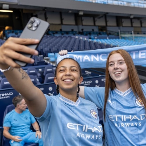 Guided Tour of Manchester City Stadium — portrait
