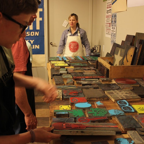 Hatch Show Print Shop: Guided Tour