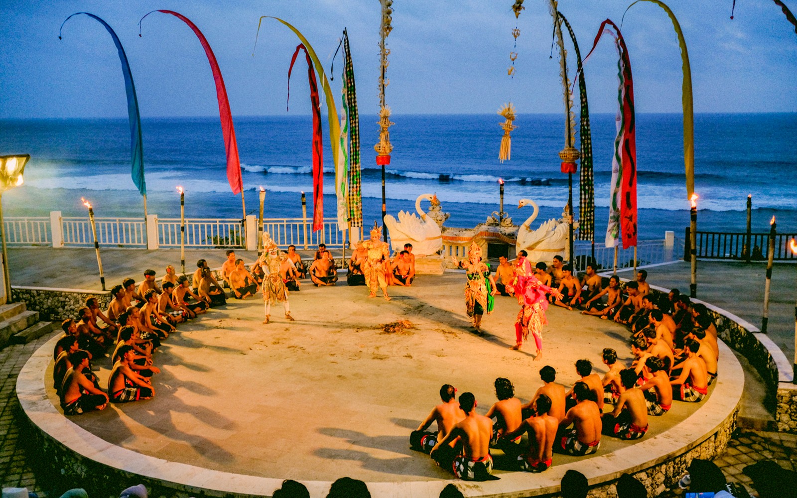 Kecak and Fire Dance Show at Melasti Beach