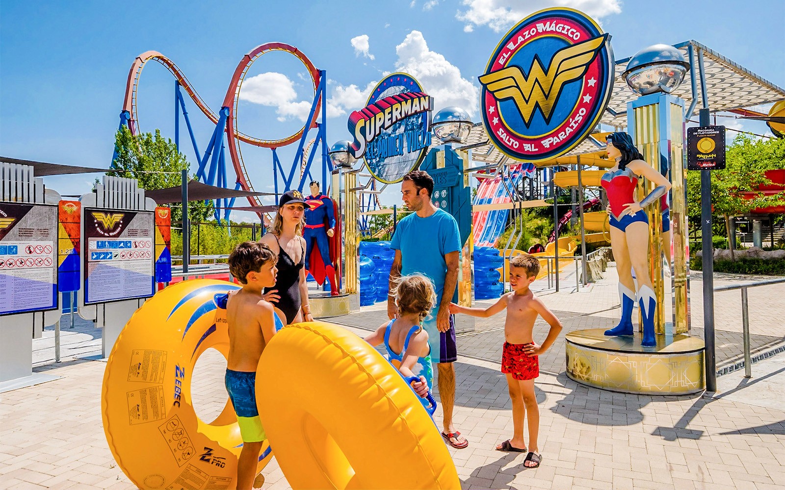 From Madrid: Full-Day Trip to Parque Warner Beach with Round-Trip Transfers — gallery 1