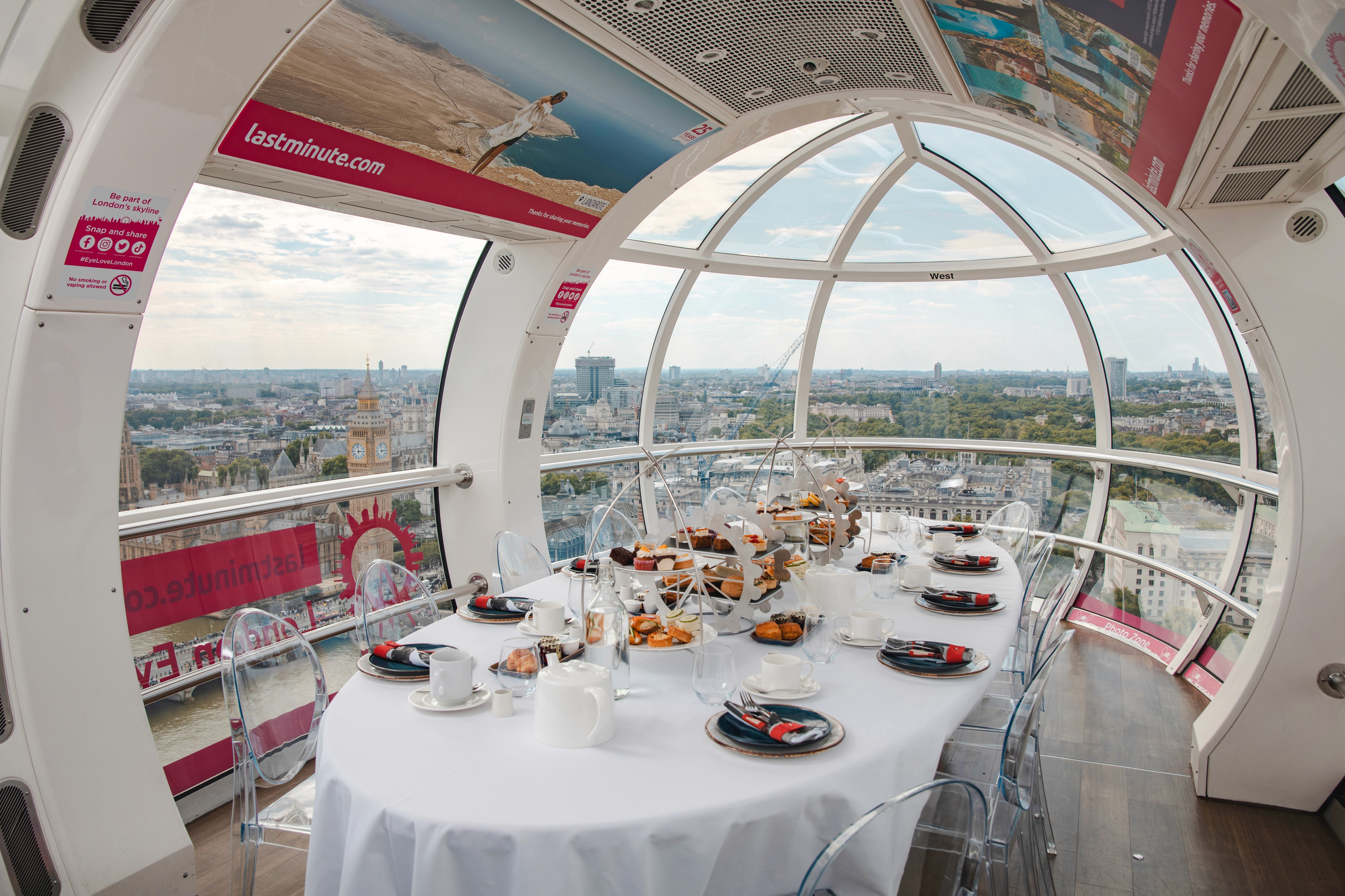 London Eye Afternoon Tea Experience — portrait