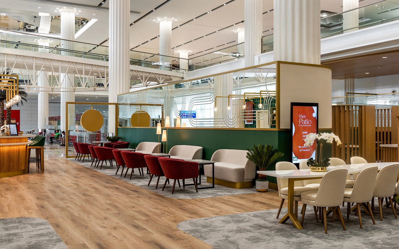 Plaza Premium Lounge Access at Dubai International Airport: Terminal 3 Departures — gallery 3